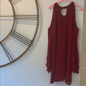 Union of Angels off the shoulder dress